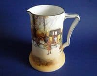 Superb Royal Doulton Series Ware Bone China 'Coaching Days' Rocket Jug by Victor Venner c1920