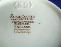 Superb Susie Cooper Crown Works Pottery 'Crescents' Large Paris Jug c1958 (Sold)