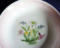 Susie Cooper Bone China Pink 'Romance' Dish c1960