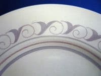 Susie Cooper Crown Works 'Crayon Scroll' Plate #2 c1936