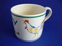 Susie Cooper Gray's  'Rooster'    Mug  7905 c1928 (Sold)