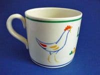 Susie Cooper Gray's  'Rooster'    Mug  7905 c1928 (Sold)