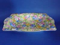 Unusual Grimwades Royal Winton 'Sweet Pea' Chintz Dish c1938