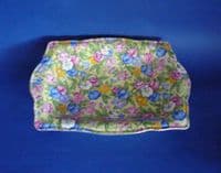 Unusual Grimwades Royal Winton 'Sweet Pea' Chintz Dish c1938
