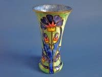 Unusual Hancock's Hand Painted Ivory Ware Art Deco Vase c1930 (Sold)