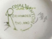 Unusual Royal Winton Grimwades 'June Roses' Chintz Hot Chocolate Mug c1935 (Sold)