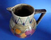 Unusual Shorter & Son 'Medina' Art Deco Jug by Mabel Leigh c1935 (Sold)