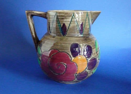 Unusual Shorter & Son 'Medina' Art Deco Jug by Mabel Leigh c1935 (Sold)