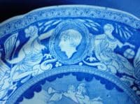 Very Rare 'Neptune' or 'Apotheosis of Nelson' Soup Plate c1810