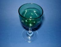Victorian Green Drinking Glass c1880