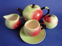 Vintage Carlton Ware Apple Tea Set c1960 (Sold)