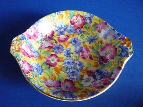 Vintage Grimwades Royal Winton 'Royalty' Chintz Round Dish c1938