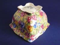 Vintage Grimwades Royal Winton 'Sweet Pea' Chintz Athena Sugar Bowl c1945 (Sold)