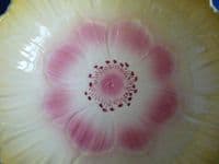Vintage Grimwades Royal Winton Yellow 'Peony' Salad Bowl c1945