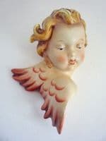 Vintage Pair of W. Goebel 'Cherub' Wall Plaques  c1950