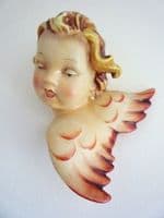 Vintage Pair of W. Goebel 'Cherub' Wall Plaques  c1950