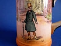 Vintage Royal Doulton 'Mr Micawber' Dickens Series 'A' Tankard D6327 c1949 (Sold)