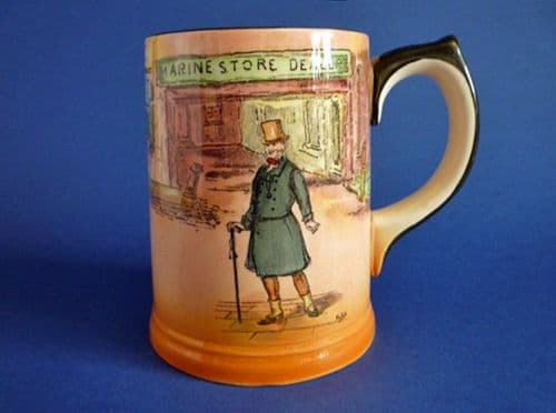 Vintage Royal Doulton 'Mr Micawber' Dickens Series 'A' Tankard D6327 c1949 (Sold)