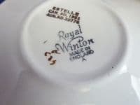 Vintage Royal Winton 'Estelle' Chintz Coffee Can and Saucer c1952