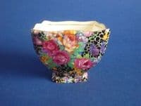 Vintage Royal Winton 'Hazel' Chintz Ascot Shape Sugar Bowl c1939