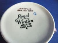 Vintage Royal Winton 'Mayfair' Chintz Coffee Can and Saucer c1951 #2