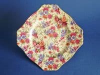 Vintage Royal Winton 'Mayfair' Chintz Tea Plate c1951 #1