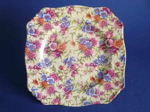 Vintage Royal Winton 'Mayfair' Chintz Tea Plate c1951 #2