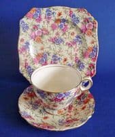 Vintage Royal Winton 'Mayfair' Chintz Trio c1951 (Sold)