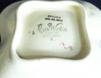 Vintage Royal Winton Mottled Rose Pink 'Petunia' Dish c1950