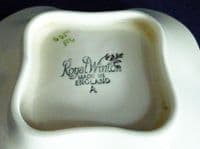 Vintage Royal Winton Pink 'Petunia' Dish c1950