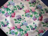 Vintage Shelley Fine Bone China 'Pink Summer Glory'  Tea Plate c1945 (Sold)