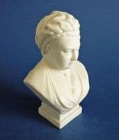 W H Goss Parian Ware Portrait Bust of Queen Victoria c1887
