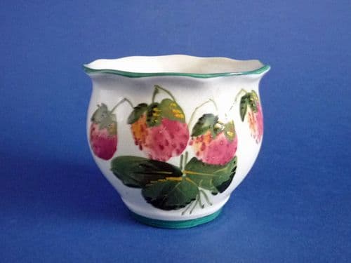 Wemyss 'Strawberries' Chesham Fern Pot c1920 (Sold)