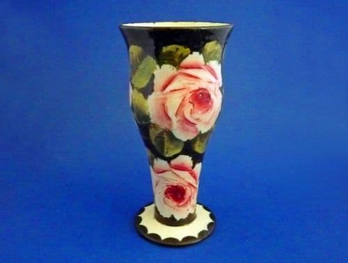 Wemyss Ware 'Cabbage Roses' May Vase c1900