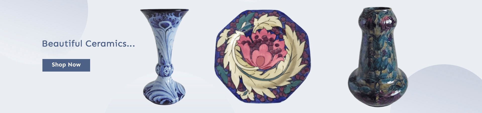 Moorcroft, Charlotte Rhead, George Cartlidge