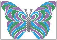 Abstract Butterfly