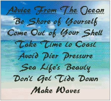 Advice from the Ocean
