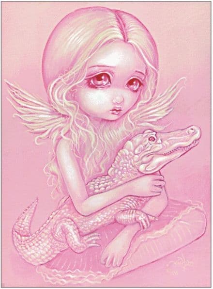 Albino Alligator Angel
