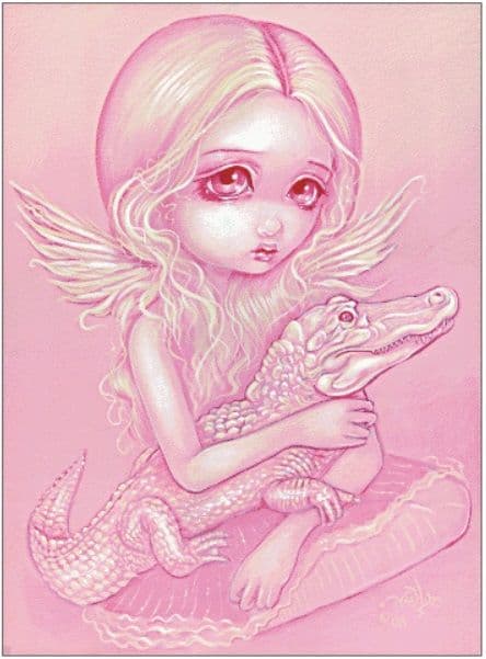 Albino Alligator Angel