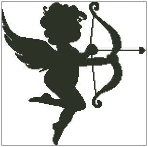 Angel Silhouette - Printed Chart
