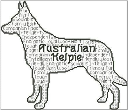 Australian Kelpie In Words