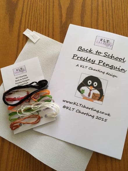 Back to School Presley Penguin Full Kit