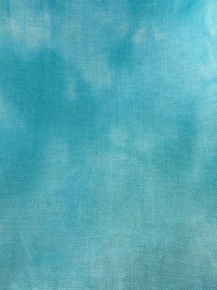 Beside the Seaside, 28ct linen, 23x23"