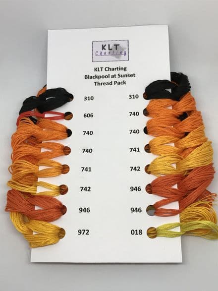 Blackpool at Sunset Thread Pack