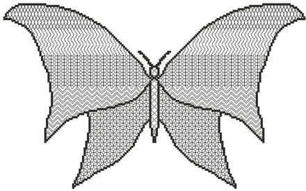 Blackwork Butterfly