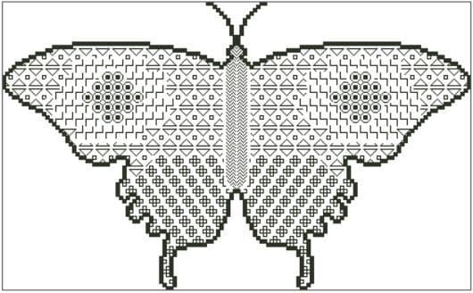 Blackwork Butterfly 2