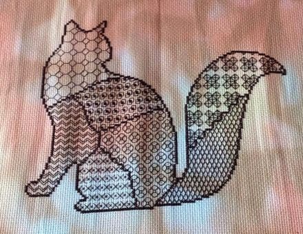 Blackwork Cat
