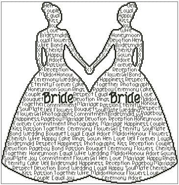 Bride and Bride In Words