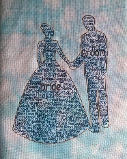 Bride and Groom In Words