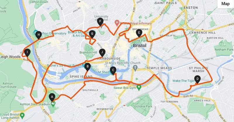 Bristol Stitching Challenge - 17 miles
